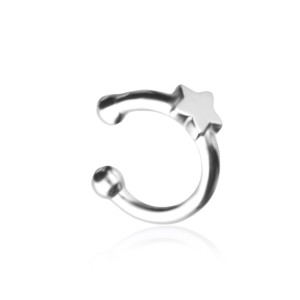 Cercel ear cuff argint cu stea DiAmanti E-0951-AS (Argint 925‰ 0,95 g.)